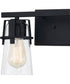 Knox Medium 2-light Bath Light Matte Black