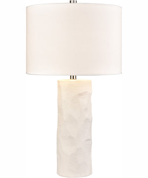 Lore 29'' High 1-Light Table Lamp - Plaster White
