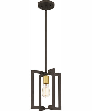Beaufain Small 1-light Mini Pendant Old Bronze