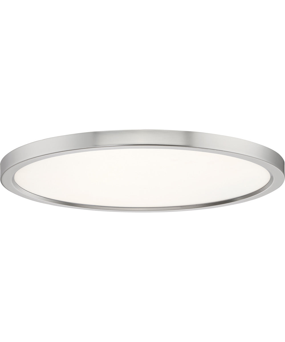 Outskirts  Flush Mount Brushed Nickel