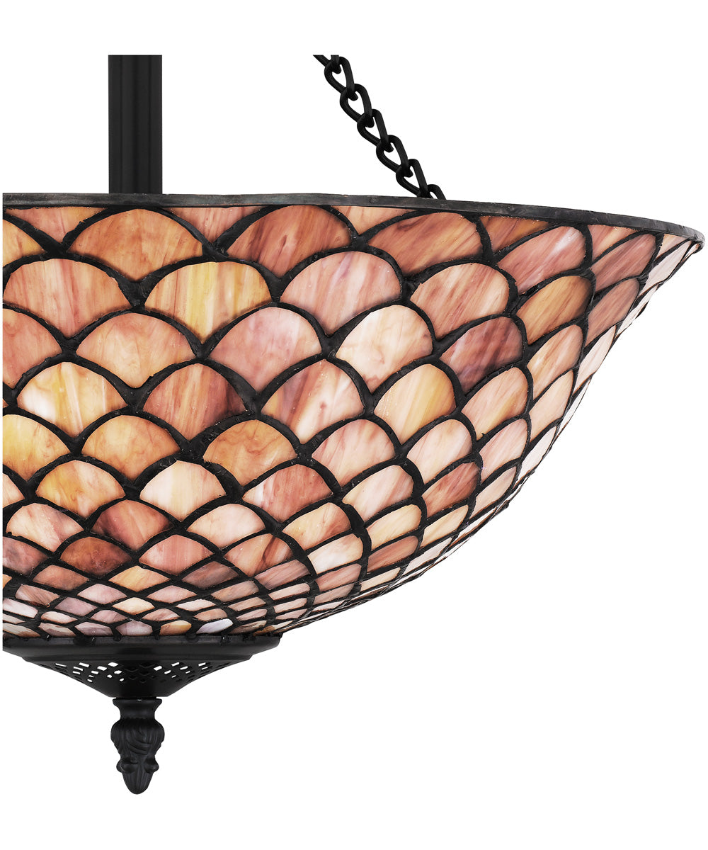 Ursa 2-light Semi Flush Mount Matte Black