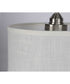 Kempsey 1-Light Swing Arm Wall Bracket Brushed Nickel