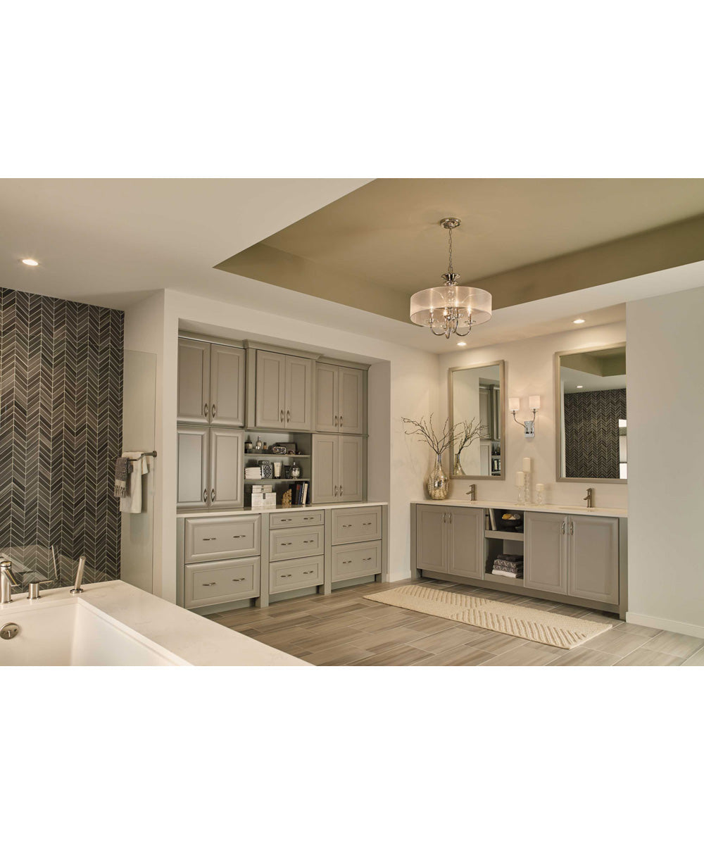 Bonita 2-Light Wall Sconce Polished Chrome