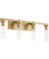 Kilbey 4-light Bath Vanity Light Aged Brass