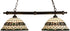 39"W Tiffany Roman 2 Light Island Pendant