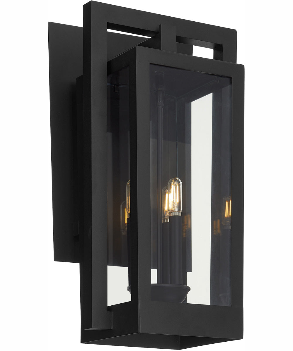 Marco 3-light Wall Mount Light Fixture Textured Black