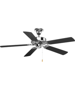AirPro 52" 5-Blade Ceiling Fan Polished Chrome