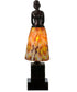 16"H Silhouette Jayne Swayne Accent Lamp
