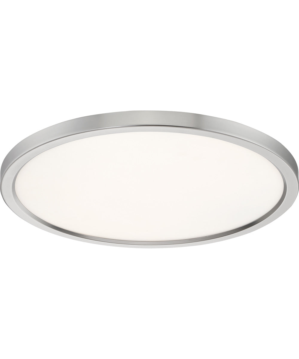 Outskirts  Flush Mount Brushed Nickel