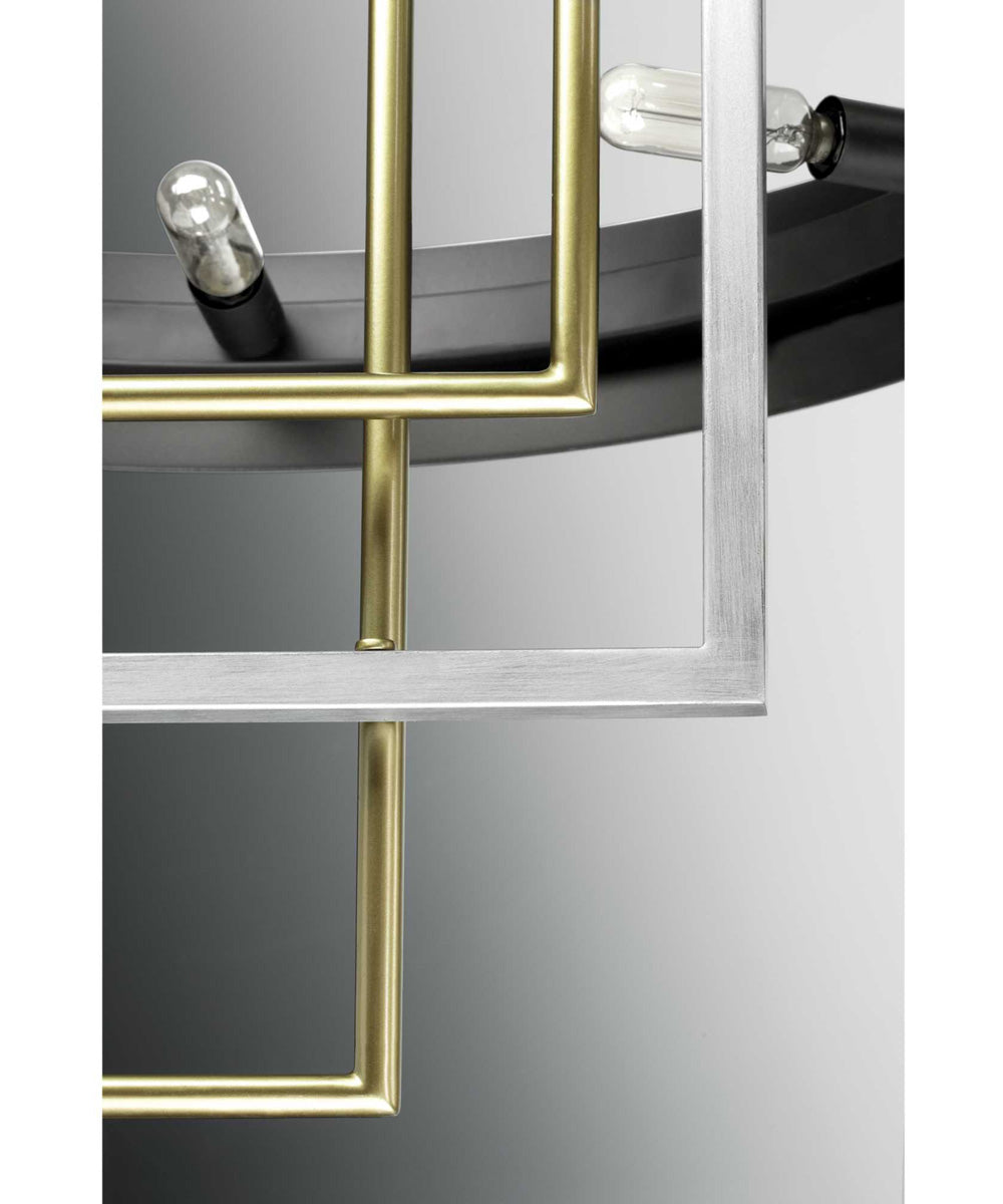 Adagio 6-Light Luxe Chandelier Light Matte Black