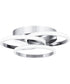 Moonan Medium Flush Mount Polished Chrome