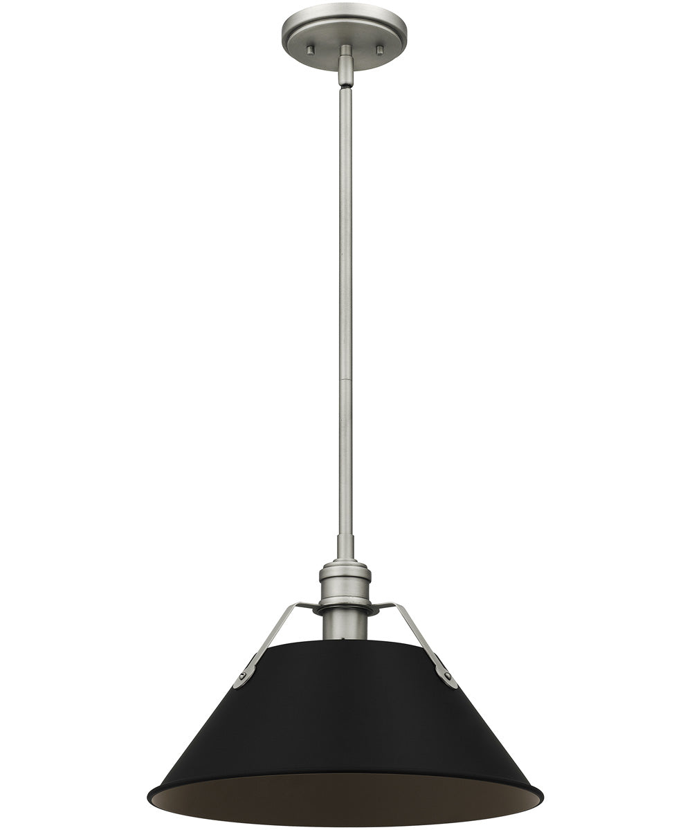 Jessup Small 1-light Mini Pendant Antique Nickel