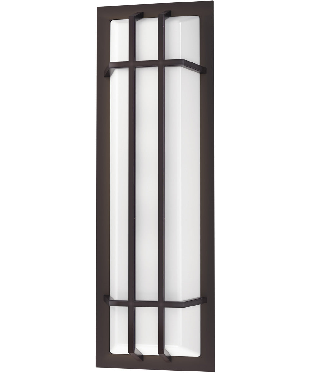26"H Trilogy LED Outdoor Wall Sconce Bronze