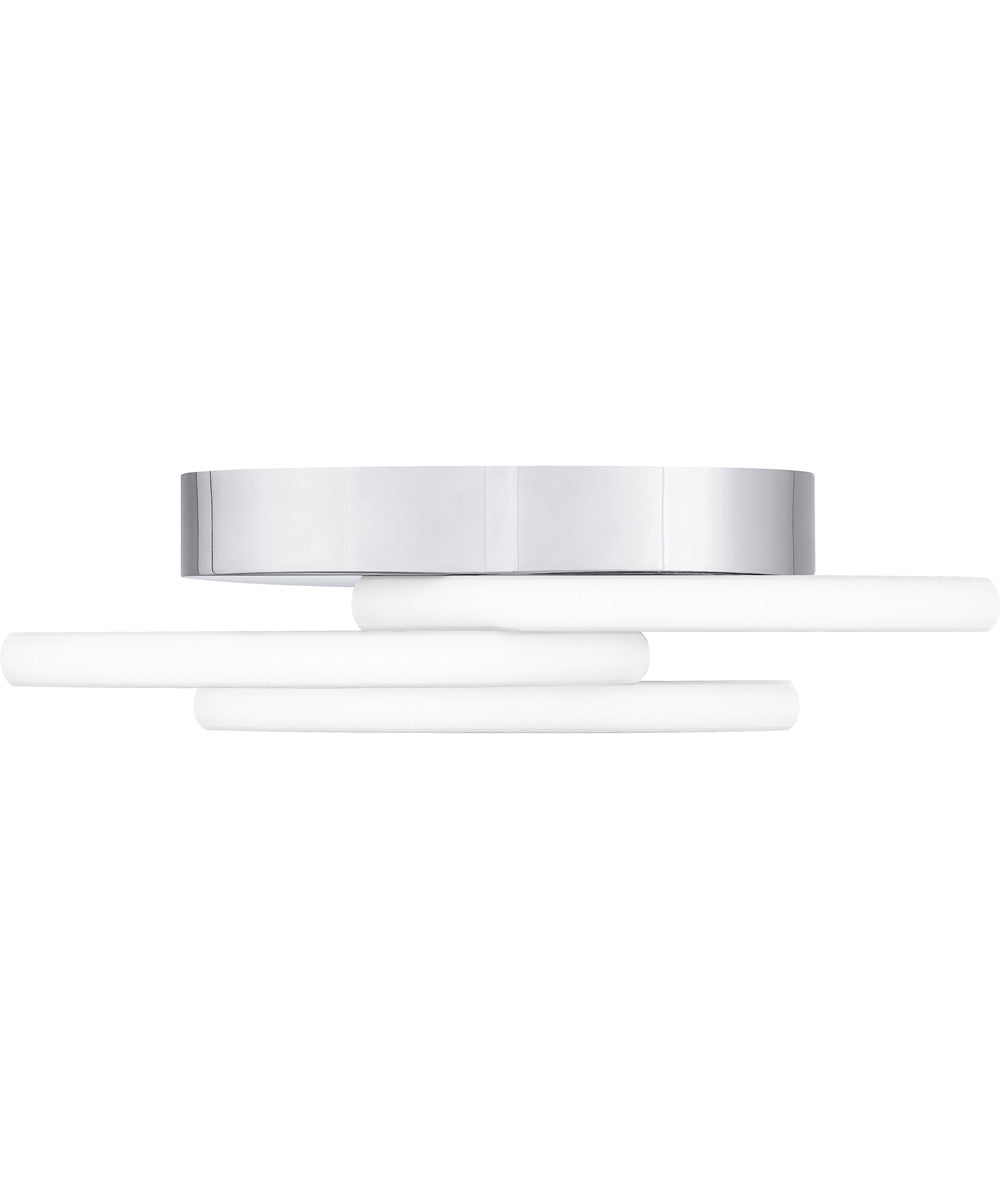 Moonan Medium Flush Mount Polished Chrome