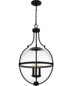 Quoizel Pendant Large 3-light Pendant Matte Black