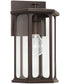 Walton 1-Light Outdoor Wall-Lantern Rain or Shine - Oiled Bronze