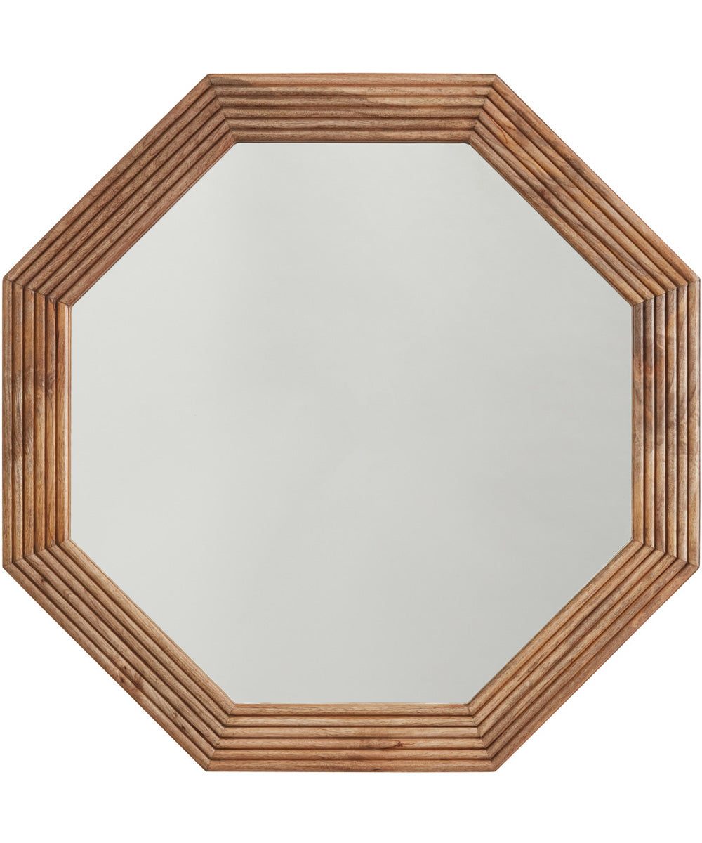 Octagonal Decorative Mirror In Desert