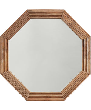 Octagonal Decorative Mirror In Desert