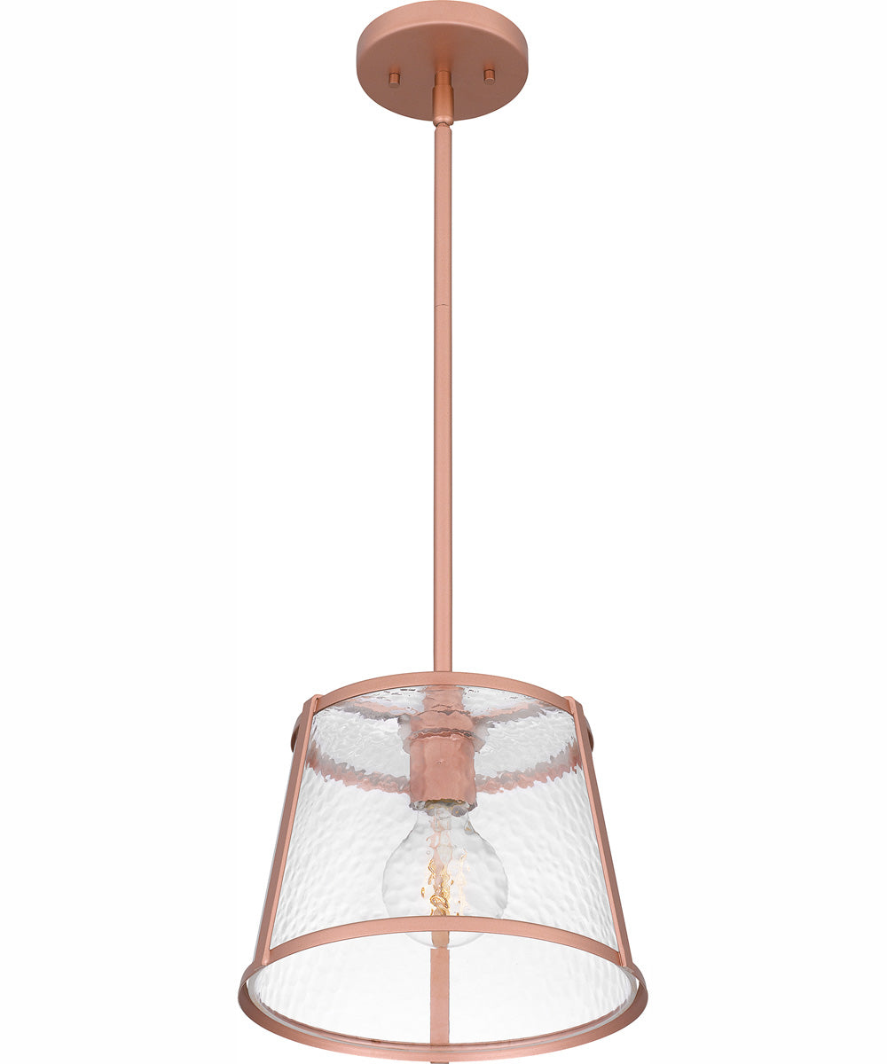 Quoizel Piccolo Pendant 1-light Mini Pendant Matte Rose Gold