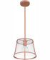 Quoizel Piccolo Pendant 1-light Mini Pendant Matte Rose Gold