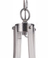 Elliot 5-Light Chandelier Brushed Polished Nickel