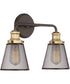 Vault Medium 2-light Bath Light Western Bronze