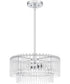 Tayshia Large 3-light Pendant Polished Chrome
