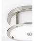 Mast 2-Light 13" Flush Mount Brushed Nickel