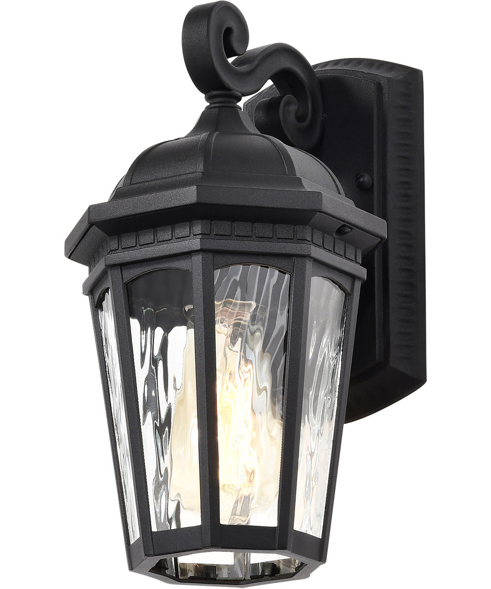 East River 1-Light Outdoor Matte Black