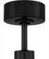 60" Phoebe 1-Light Ceiling Fan Flat Black