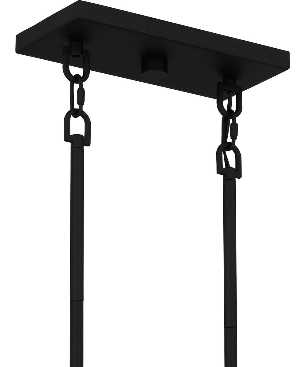 Brink Medium 3-light Island Light Matte Black