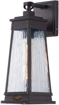 15"H Schooner 1-Light Outdoor Sconce Olde Brass