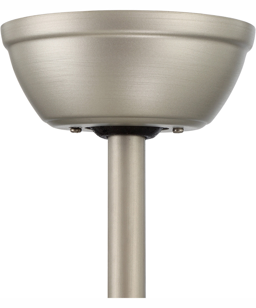 52" Outdoor Pro Plus 119 Pan Light Kit 1-Light Indoor/Outdoor Ceiling Fan Painted Nickel