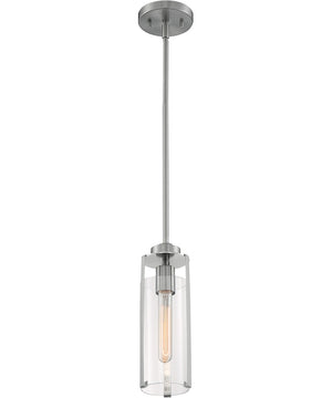 5"W Marina 1-Light Pendant Brushed Nickel