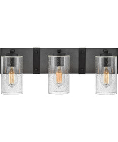 Sawyer 3-Light Vanity in Aged Zinc