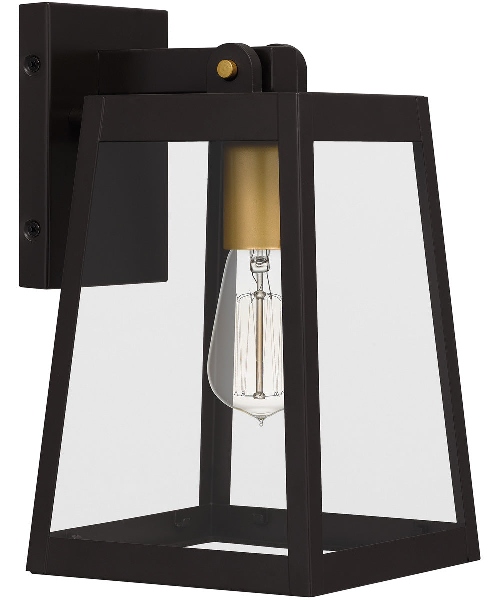 Amberly Grove Medium 1-light Outdoor Wall Light Western Bronze