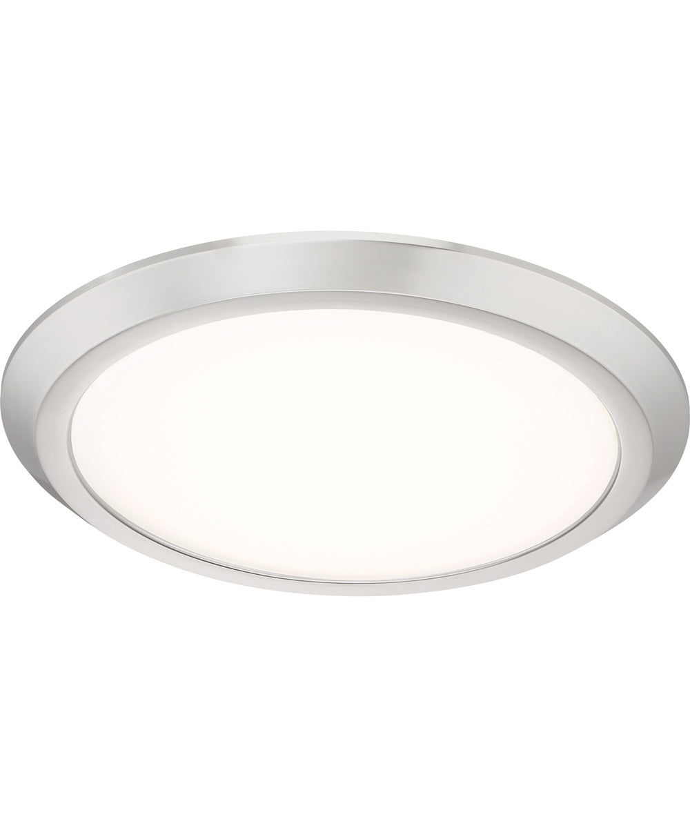 Verge  Flush Mount Brushed Nickel