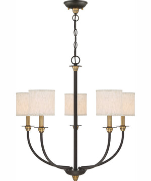 Audley 5-light Chandelier Old Bronze