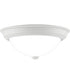 Erwin Medium 2-light Flush Mount White Lustre
