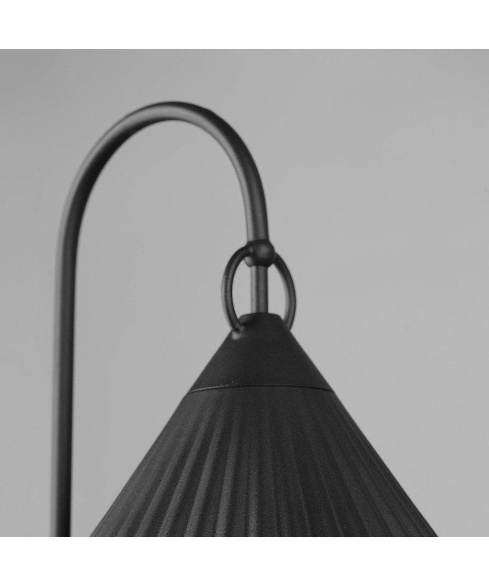 Odette LED Outdoor Garden Light w/ MR11 Bulb Black