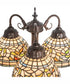 23" High Tiffany Turning Leaf Table Lamp