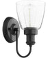 1-light Wall Mount Light Fixture Matte Black