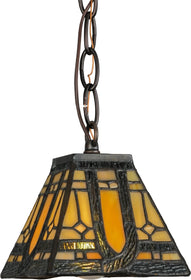 7"W Sierra Prairie Mission Mini Pendant