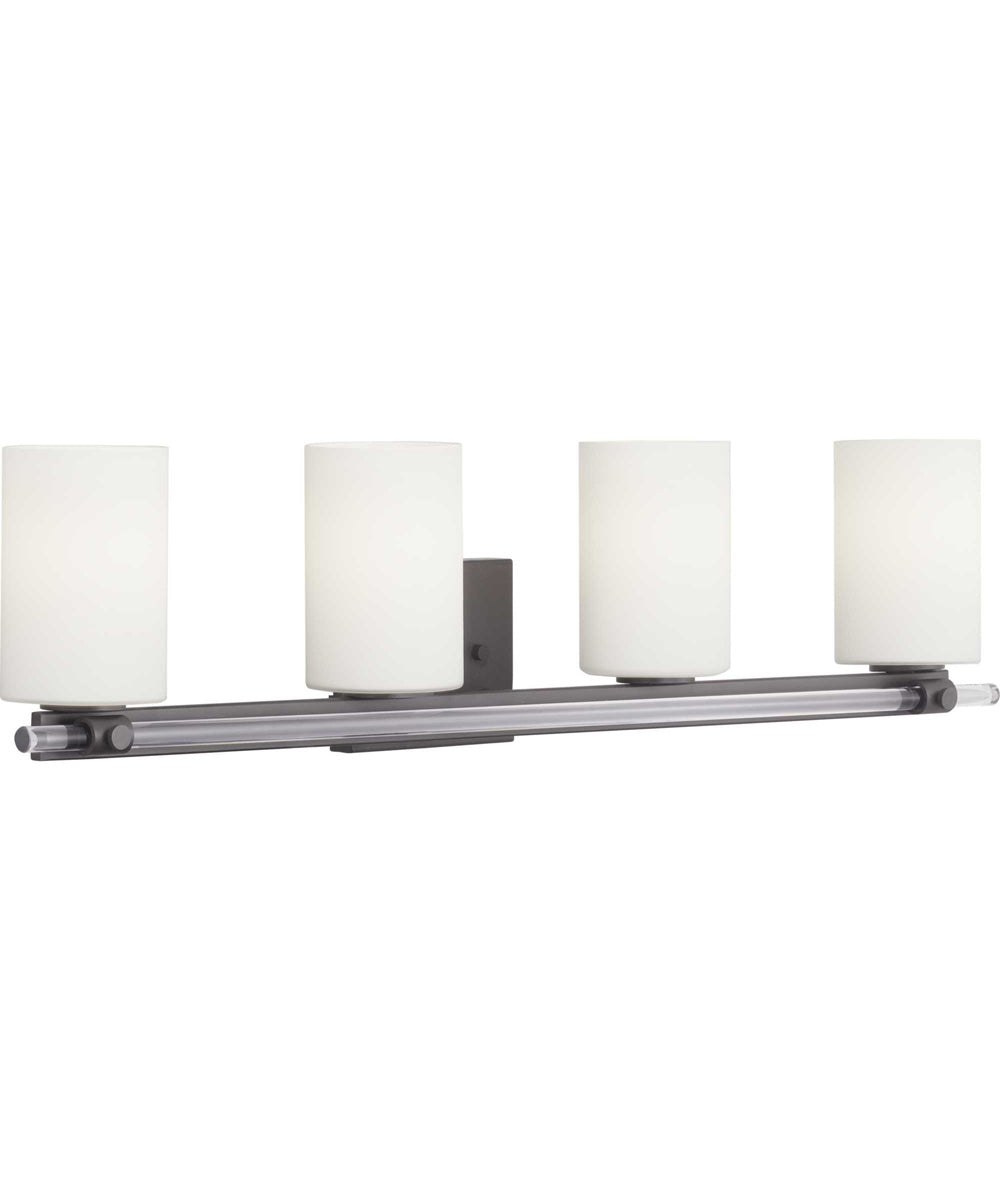 Lisbon 4-Light Bath & Vanity Matte Black