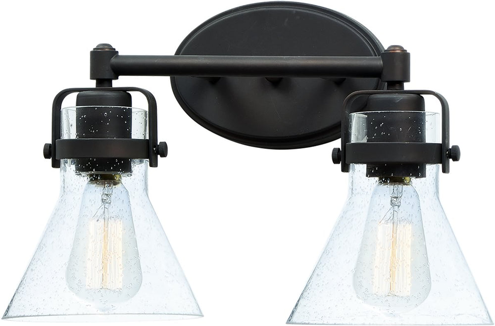 15"W Seafarer 2-Light Bath Vanity Oil Rubbed Bronze