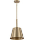Alexis 1-Light Pendant Burnished Brass / Gold