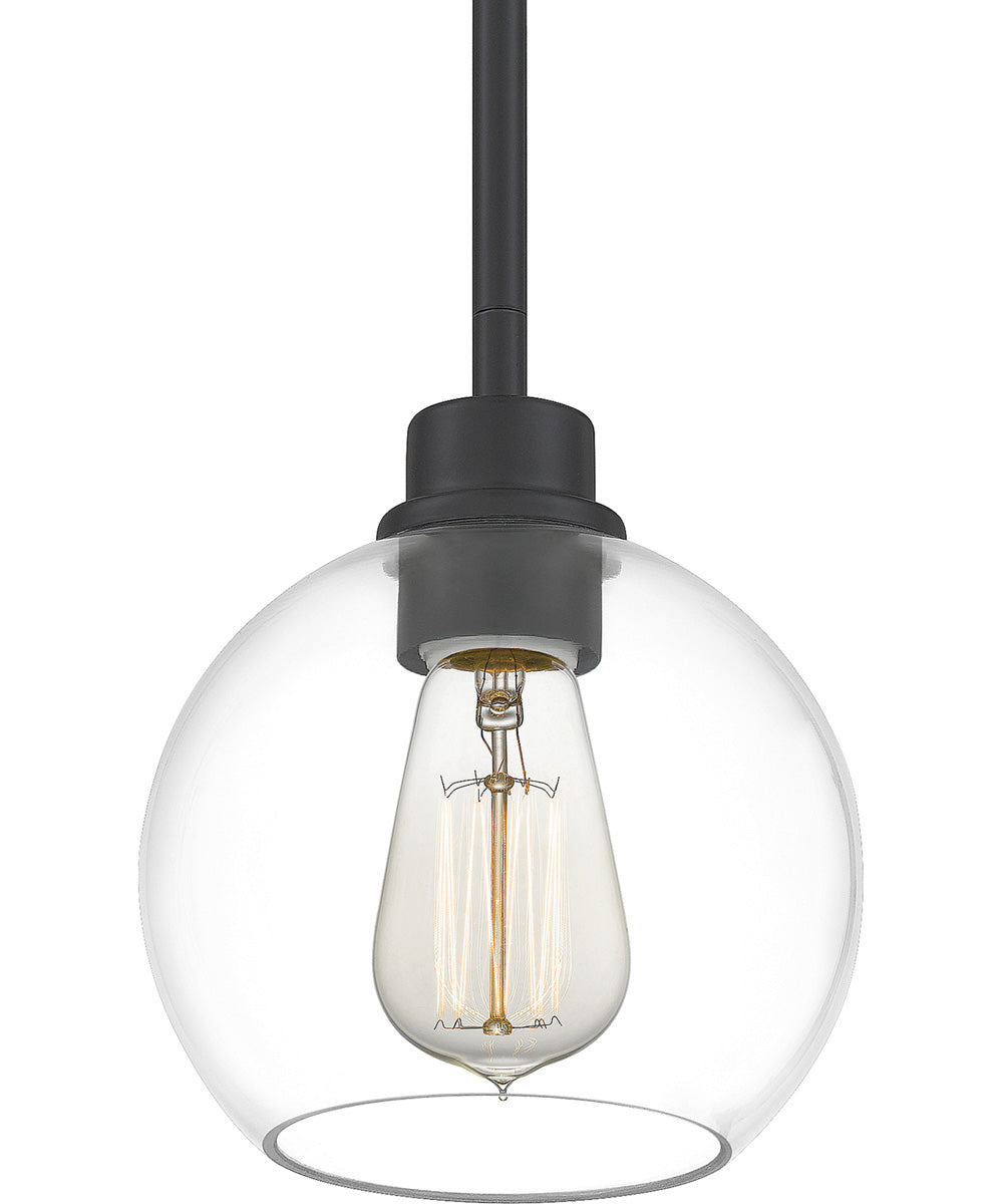 Pruitt Small 1-light Mini Pendant Matte Black