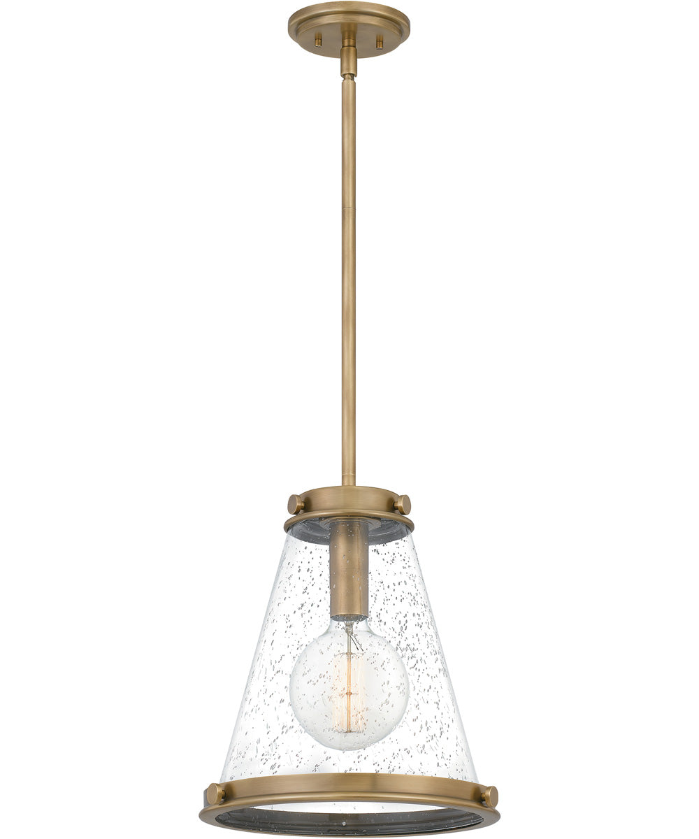 Bristol Small 1-light Mini Pendant Weathered Brass