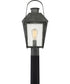 Carriage Large 1-light Outdoor Post Light Mottled Black