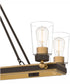 Atwood Small 6-light Island Light Old Bronze